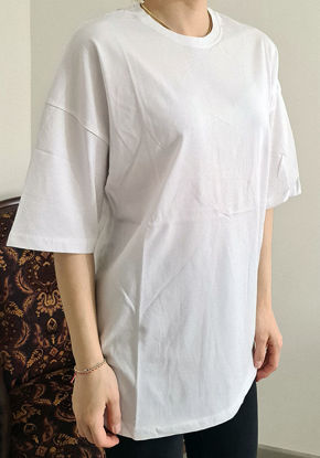 Zara Beyaz T-shirt resmi